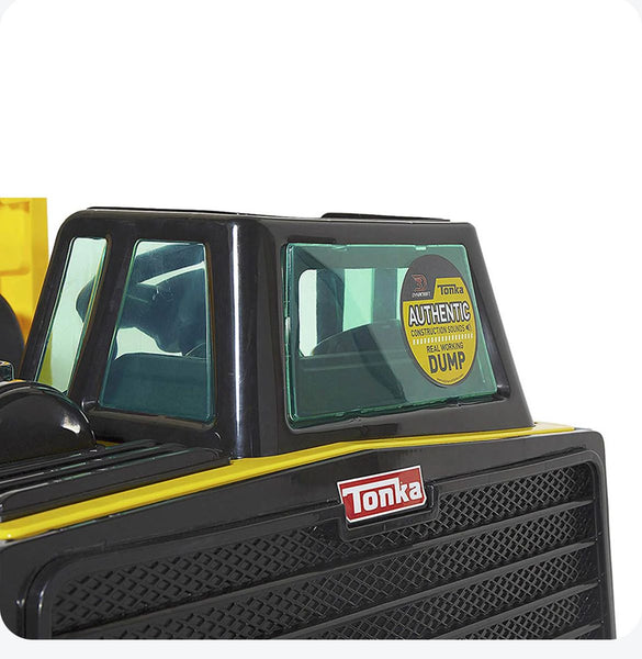 RutasCr58 Poderoso Camión Volquete Tonka - Llantas Plásticas - Asiento plástico - 4x2