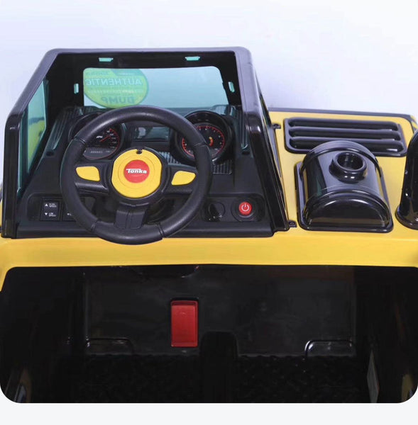 RutasCr58 Poderoso Camión Volquete Tonka - Llantas Plásticas - Asiento plástico - 4x2