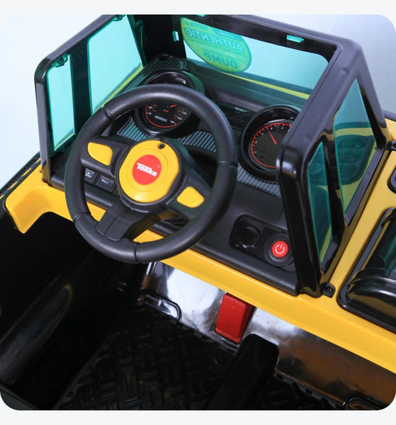 RutasCr58 Poderoso Camión Volquete Tonka - Llantas Plásticas - Asiento plástico - 4x2