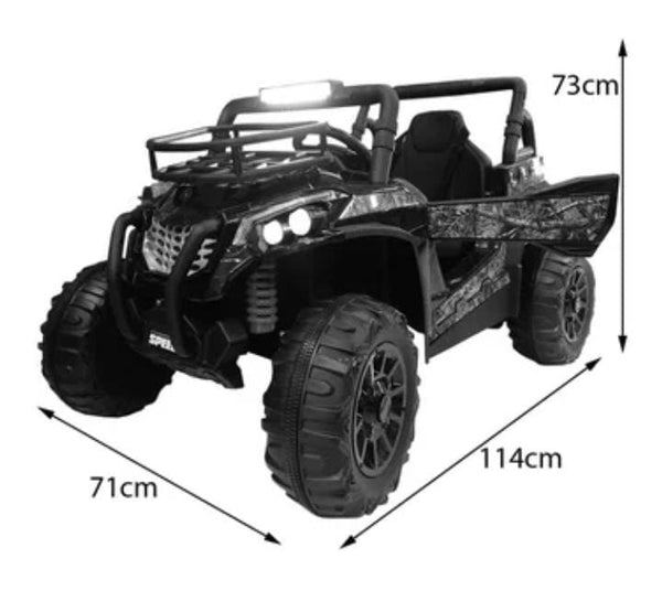 Rutas CR58 UTV Caribe camuflado con Control Remoto