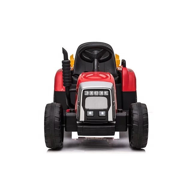 Tractor Eléctrico para Niños BLOW TRUCK 12v ROJO 2.4G con remolque