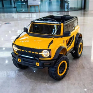 2024 Rutas Cr58 Espectacular Jeep Beyond • Blanco • 12 Voltios • Llantas de Hule • Asientos de Cuero • 4 Motores • Control Remoto  Hasta 5 Años