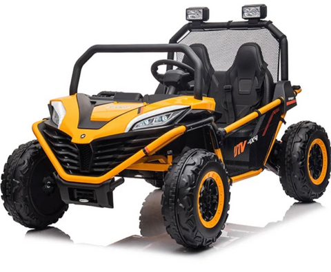 2024 Rutas  • UTV California• Color Naranja • 12V • Cuatro Motores • Llantas de hule • Dos asientos de cuero • Control Remoto • Hasta 7 Años