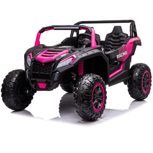 Rutas CR58 • Buggy SM Dota • 24 Voltios • 4 Motores • Color Rosado• Llantas de Hule • Asiento tapizado - Control Remoto • Hasta 11 Años • ER26