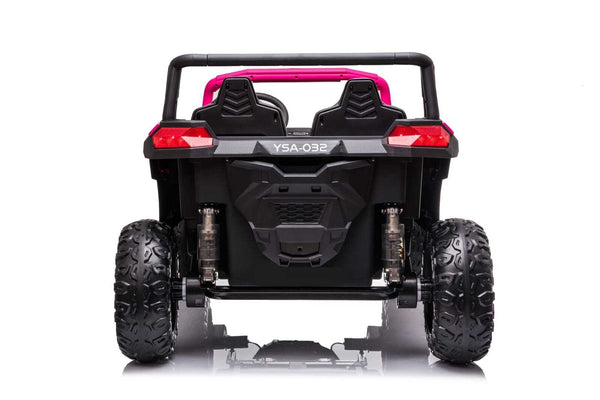 Rutas CR58 • Buggy SM Dota • 24 Voltios • 4 Motores • Color Rosado• Llantas de Hule • Asiento tapizado - Control Remoto • Hasta 11 Años • ER26