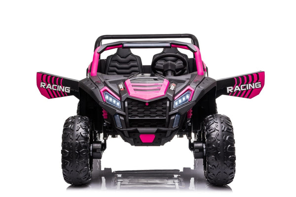 Rutas CR58 • Buggy SM Dota • 24 Voltios • 4 Motores • Color Rosado• Llantas de Hule • Asiento tapizado - Control Remoto • Hasta 11 Años • ER26