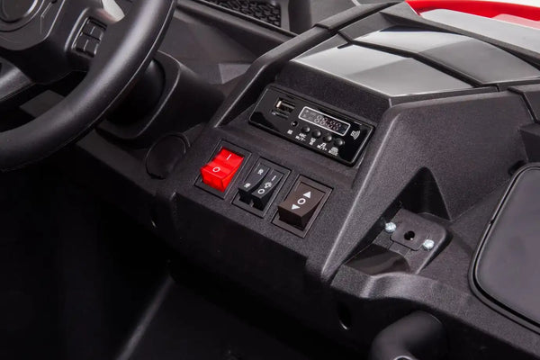Rutas CR58 • Buggy SM Dota • 24 Voltios • 4 Motores • Color Rosado• Llantas de Hule • Asiento tapizado - Control Remoto • Hasta 11 Años • ER26
