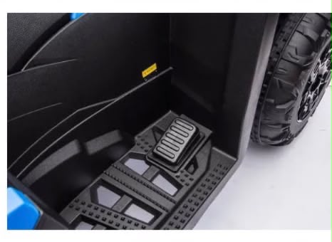 Rutas CR58 • ATV TITAN • 24 Voltios • 4 Motores • Color Azul • Llantas de hule • Asiento de cuero - Control Remoto • Hasta 8 Años • ER26