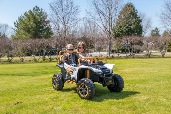 Carrito Eléctrico para niños • ArticCat • Blanco • 24 Voltios • Rutas Cr58 ER26
