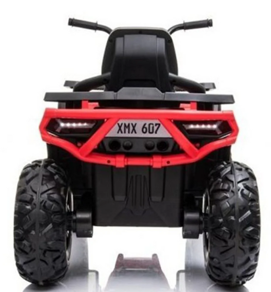 Encargo 2025 Rutas CR58 - ATV Desert - Roja - 12 Voltios - Llantas de hule - Asientos de cuero - 4 Motores - Hasta 8 Años