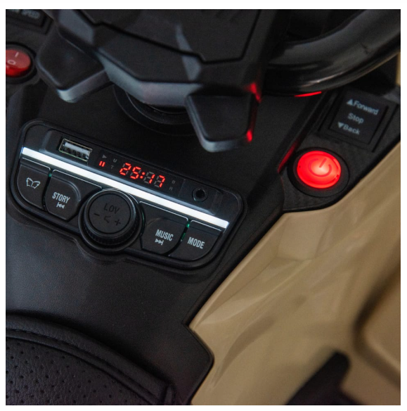 Encargo 2025 Rutas CR58 ATV Can-Am Outlander - 24 Voltios - 4 Motores - Color Arena - Llantas de Hule - Asiento de cuero - Hasta 8 Años