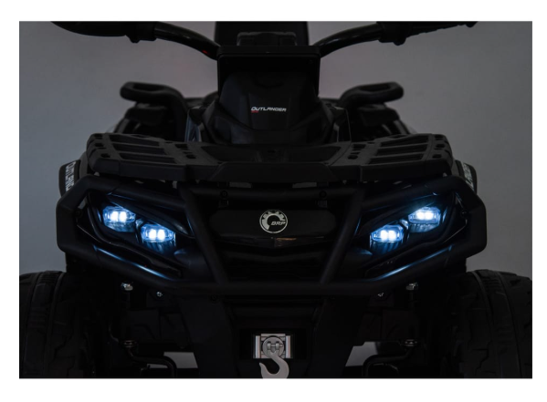 Encargo 2025 Rutas CR58 ATV Can-Am Outlander - 24 Voltios - 4 Motores - Color Arena - Llantas de Hule - Asiento de cuero - Hasta 8 Años