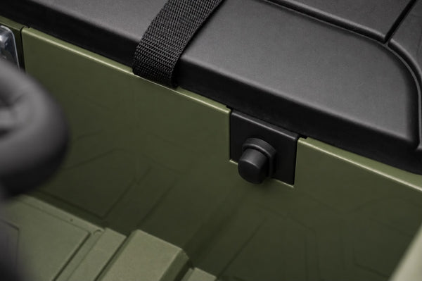 Carrito Eléctrico para niños • Land Rover Defender • Verde • 24 Voltios • Rutas Cr58 ER26