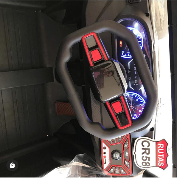 Carrito Eléctrico para niños • UTV NEL • Azul • 24 Voltios • Rutas Cr58 ER26