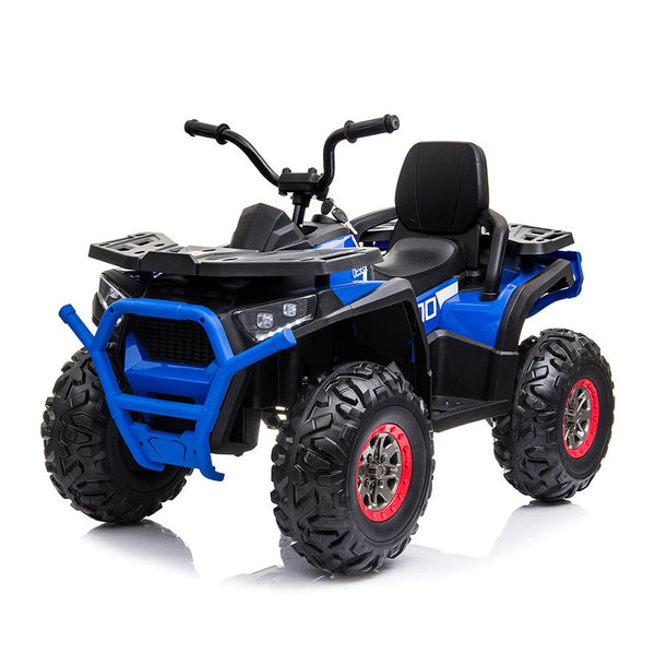 2023 Rutas CR58 ATV • Azul • 12V • 2 motores • Llantas plásticas • Asiento Plástico - Hasta los 7 Años