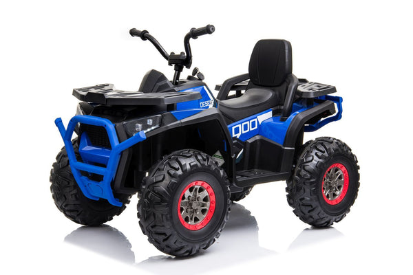 2023 Rutas CR58 ATV • Azul • 12V • 2 motores • Llantas plásticas • Asiento Plástico - Hasta los 7 Años