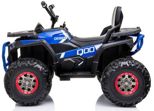 2023 Rutas CR58 ATV • Azul • 12V • 2 motores • Llantas plásticas • Asiento Plástico - Hasta los 7 Años