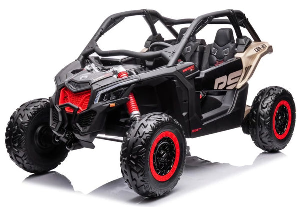 2024 Rutas Cr58 UTV Maverick 24V • Arena • Llantas de hule - Asientos Plásticos - Dos motores • Control Remoto - Hasta 8 Años.