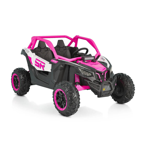 Carrito Eléctrico para niños • UTV Arenal • Color Rosado • 24 Voltios • Rutas Cr58 ER26