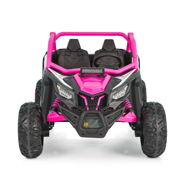 Carrito Eléctrico para niños • UTV Arenal • Color Rosado • 24 Voltios • Rutas Cr58 ER26
