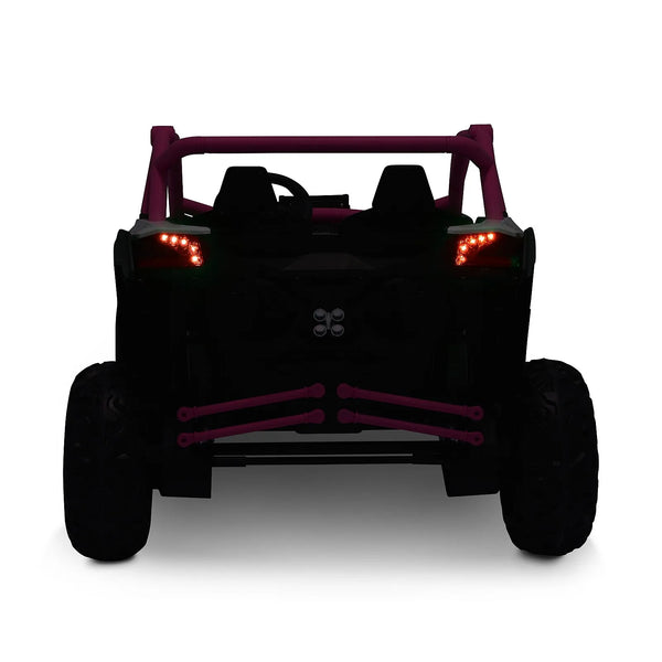 Carrito Eléctrico para niños • UTV Arenal • Color Rosado • 24 Voltios • Rutas Cr58 ER26