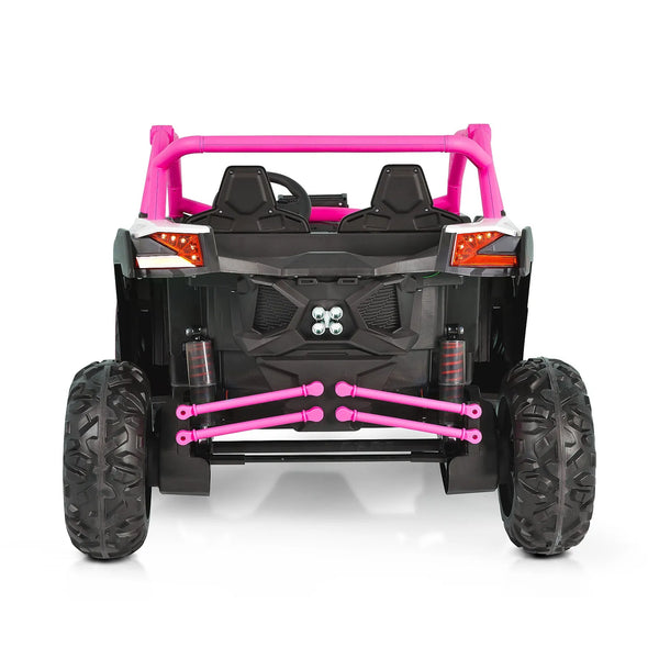 Carrito Eléctrico para niños • UTV Arenal • Color Rosado • 24 Voltios • Rutas Cr58 ER26