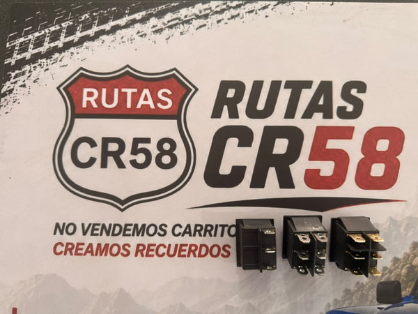 Botón de Marcha Adelante y Atras