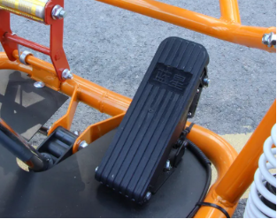 GO-KART Eléctrico para niños • Montana • Rojo • 48 Voltios • Rutas Cr58 ER26