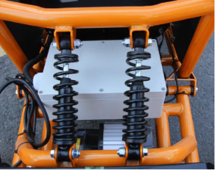 GO-KART Eléctrico para niños • Montana • Rojo • 48 Voltios • Rutas Cr58 ER26