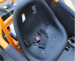 GO-KART Eléctrico para niños • Montana • Rojo • 48 Voltios • Rutas Cr58 ER26