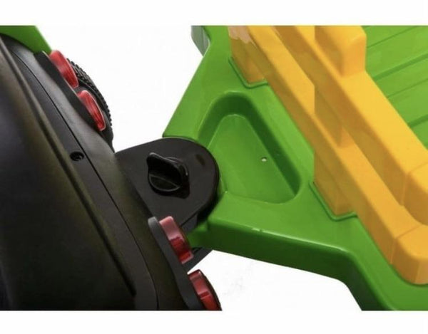 Carrito Eléctrico para niños • Tractor • Verde • 12 Voltios • Rutas Cr58 ER26