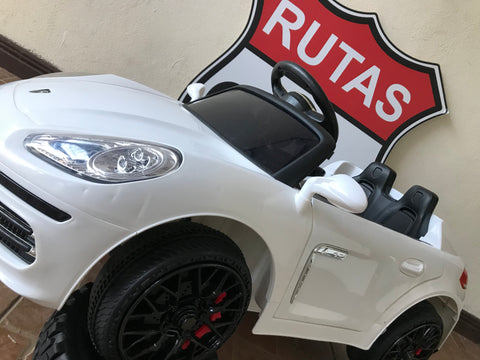 Usaditos - Paseo elegante en estilo  Porsche Carrera Rutas CR58 con control remoto.