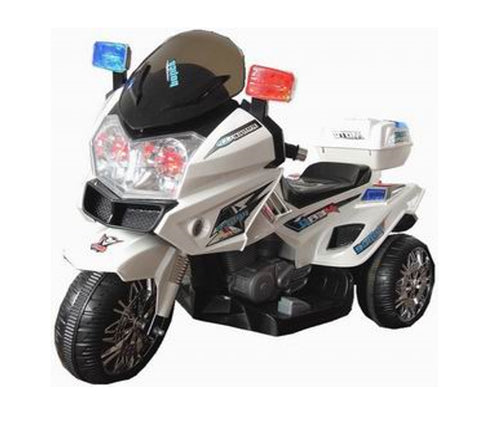Rutas CR58 TriMoto Policía con luces y música.