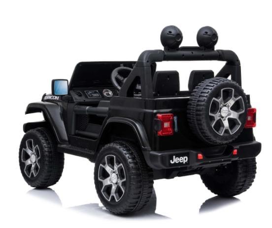 Rutas CR58 Jeep Wrangler Rubicon Negro llantas plásticas con mando a distancia 2.4G