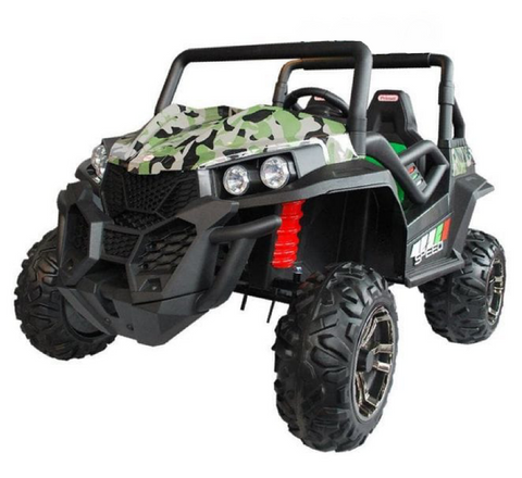 Rutas CR58 Buggy Army Green 24V con Control Remoto 2.4G