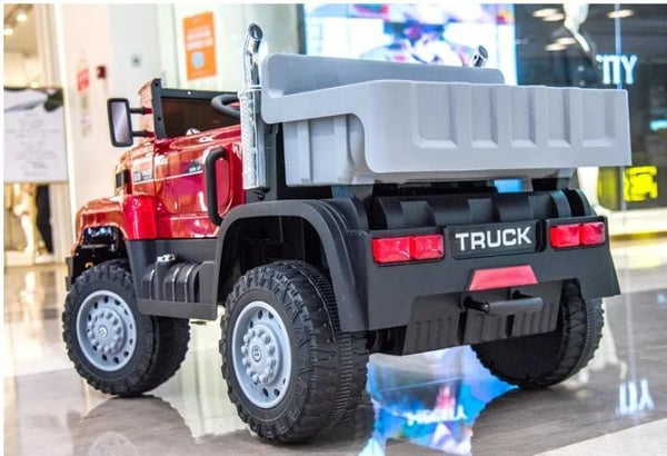 2022 RutasCr58 El Truck 4x4 - Llantas plásticas - Asiento plástico - 12v - con control remoto