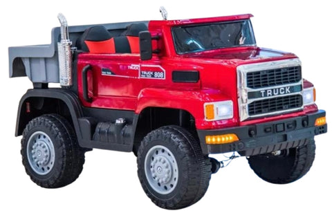 2022 RutasCr58 El Truck 4x4 - Llantas plásticas - Asiento plástico - 12v - con control remoto