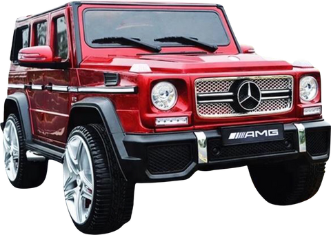 Rutas CR 58 Mercedes G65 PP Rojo con licencia dos asientos Edition 12V con Rc